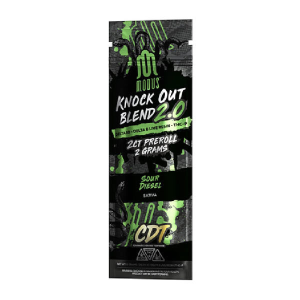 MODUS KNOCK OUT BLEND 2.0 PRE-ROLLS BOX OF 10