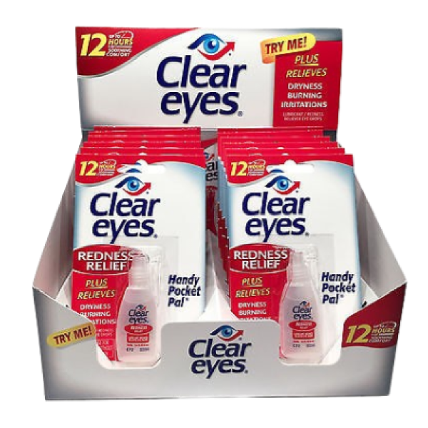 CLEAR EYES 6ML BOX OF 12 - REDNESS RELIEF