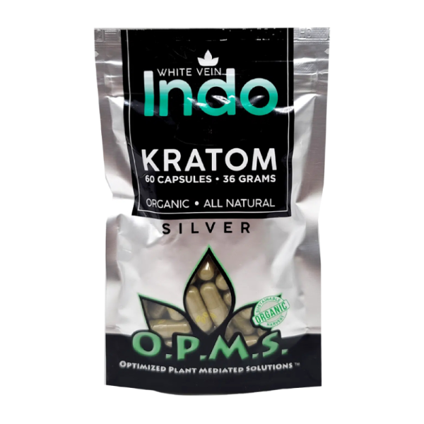 KRATOM O.P.M.S. SILVER 60 CAPSULES