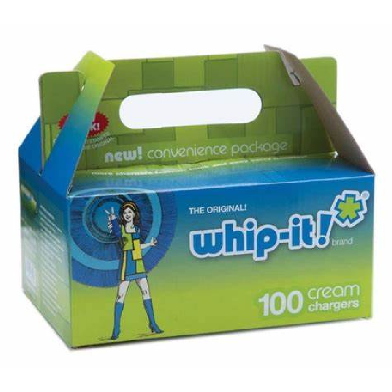 WHIP IT! N20 CREAM CHARGERS 100 PACK Central Smoke Distribution