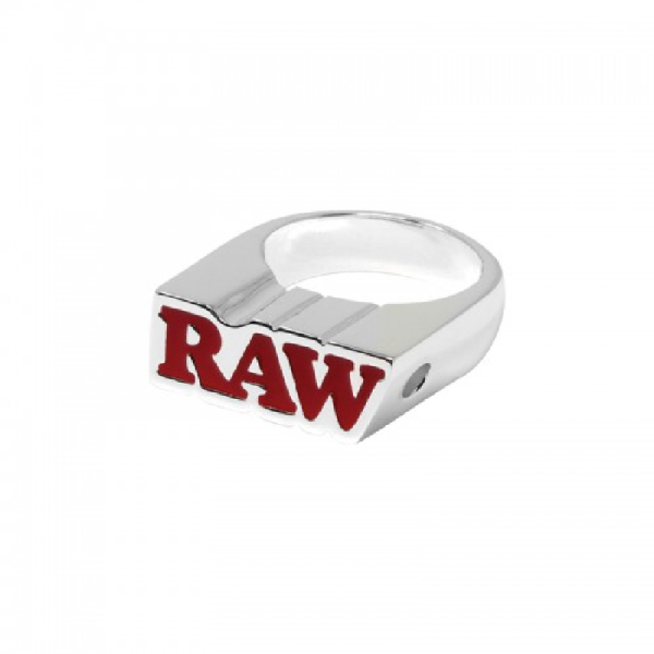 RAW SILVER RING