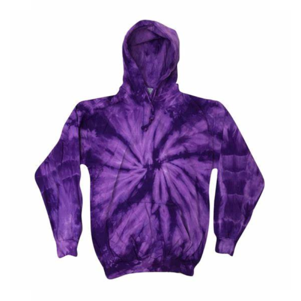 BLAZY SUSAN TIE DYE HOODIE PURPLE