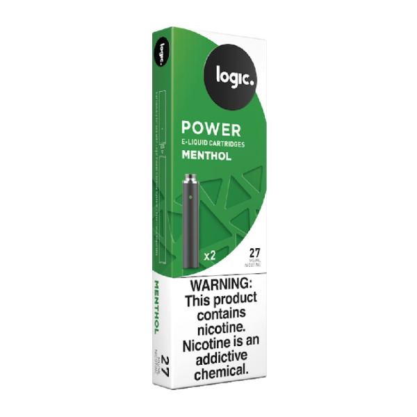 LOGIC 2 E-LIQUID CARTRIDGES BOX 27MG BOX OF 10