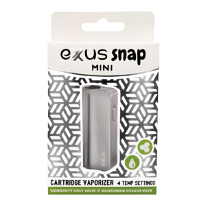 EXUS SNAP MINI CARTRIDGE VAPORIZER 4 TEMP SETTINGS