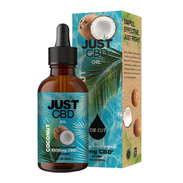 JUST CBD OIL TINCTURE 1500MG