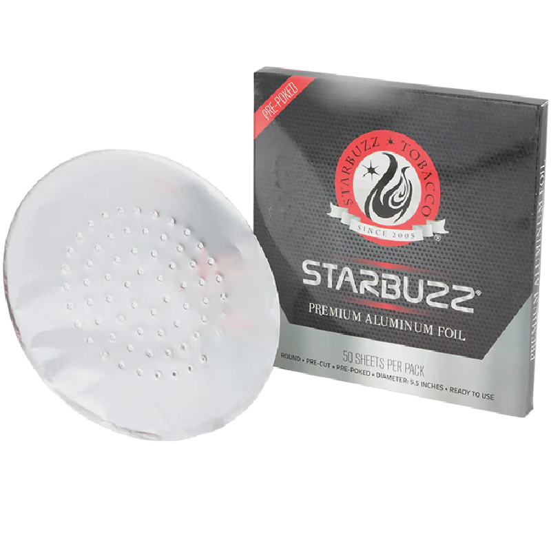 STARBUZZ PREMIUM ALUMINUM FOIL 50 SHEETS Central Smoke Distribution