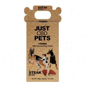 JUST CBD PETS DOG TREATS 100MG