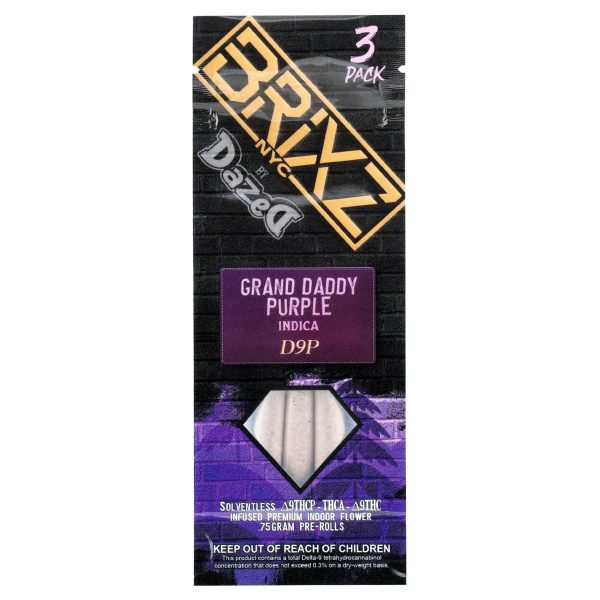 BRIXZ NYC X DAZED 3 PACK PRE-ROLL BOX OF 10