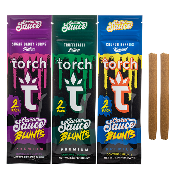 TORCH CAVIAR SAUCE BLUNTS BOX OF 10