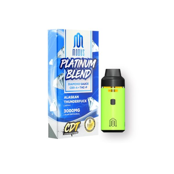 MODUS PLATINUM BLEND 3G DISPOSABLE BOX OF 5