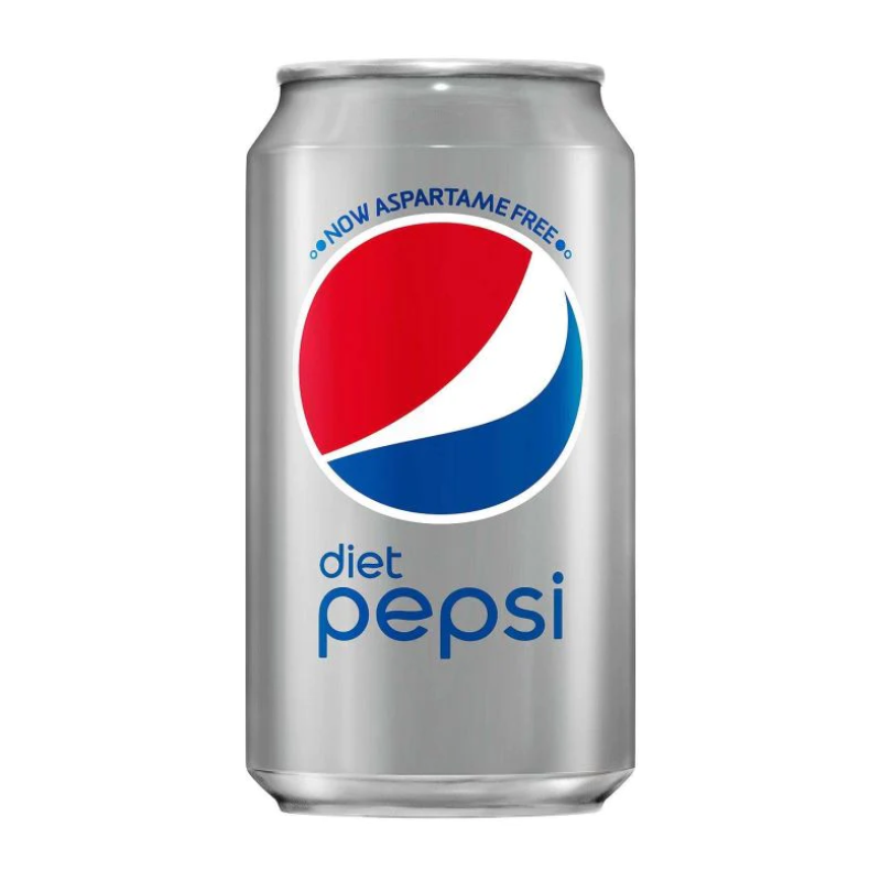 DISCRETE STASH CANS - DIET PEPSI