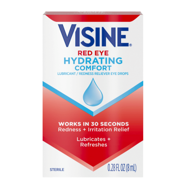 VISINE BOX RED EYE HYDRATING BOX OF 6