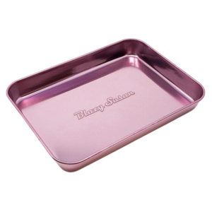 BLAZY SUSAN METAL ROLLING TRAYS