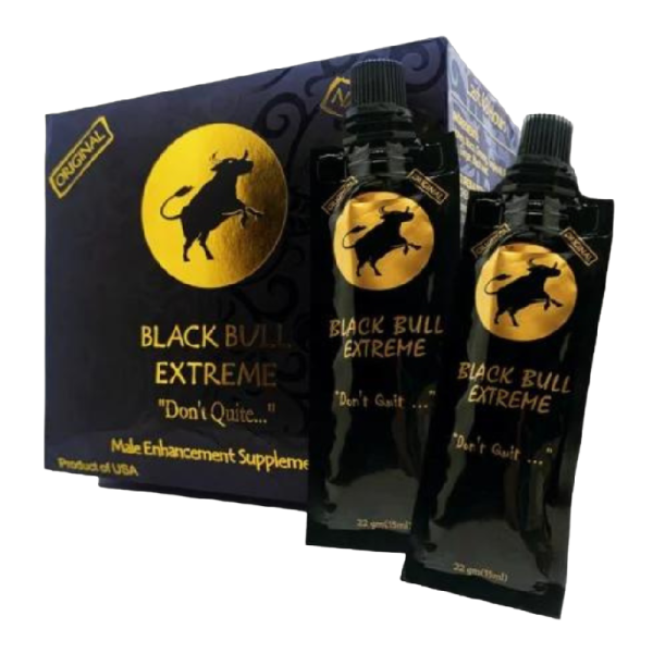 BLACK BULL MALE ENHANCEMENT SUPPLEMENT BOX OF 12