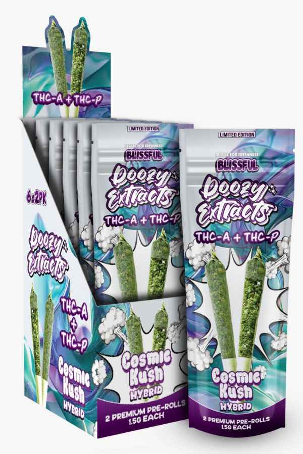 DOOZY EXTRACTS 2CT PRE-ROLLS BOX OF 6