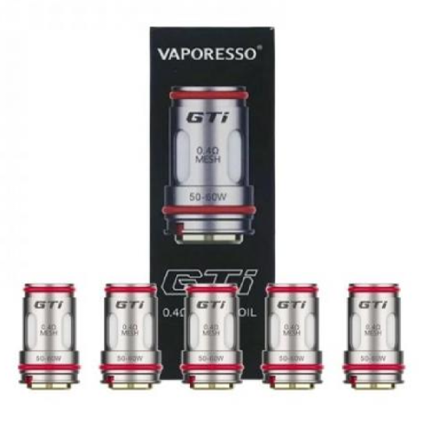 VAPORESSO GTI COIL 5PCS - 0.40 OHMS MESH