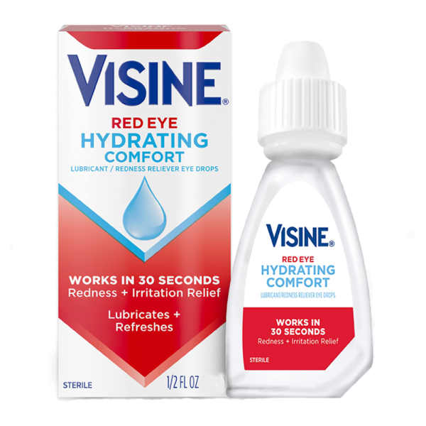 VISINE 6ML BOX OF 12 - RED EYE HYDRATING COMFORT
