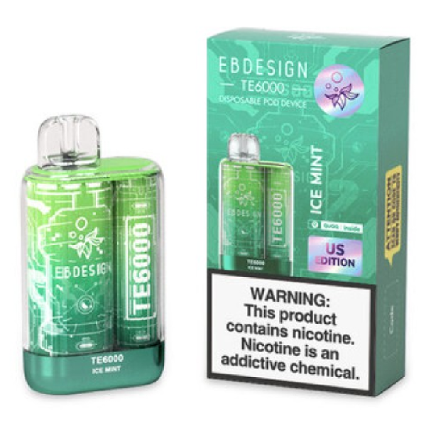 EBDESIGN TE6000 BOX OF 5 - ICE MINT