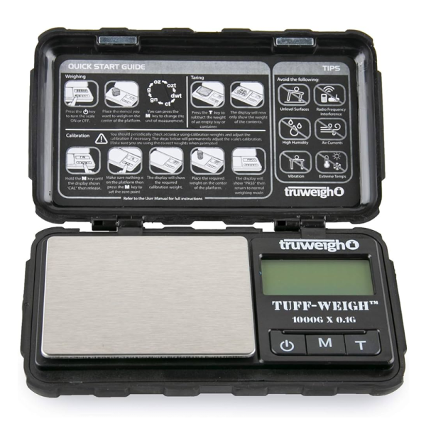 TRUWEIGH SCALE TUFF-WEIGH - 1000G X 0.01G