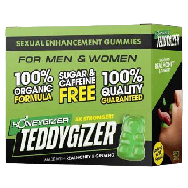 HONEYGIZER TEDDYGIZER BOX OF 24 - GREEN