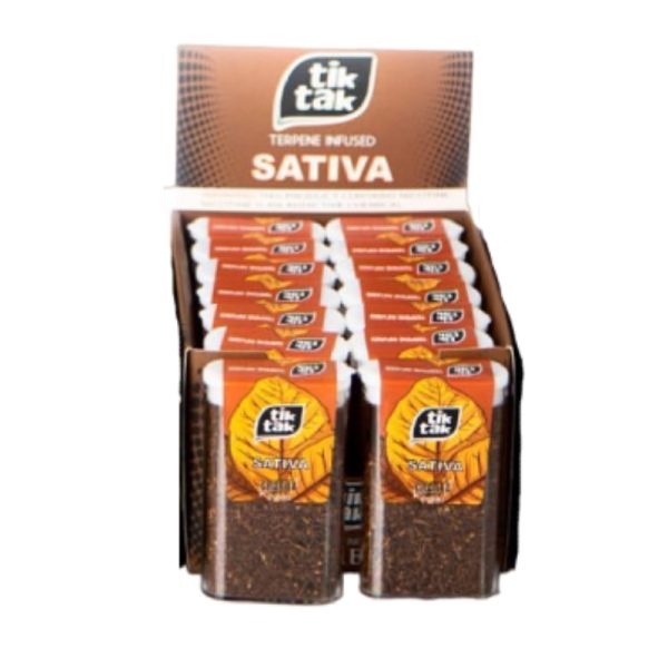 TIK TAK TERPENE INFUSED GRABBA BOX OF 12 - SATIVA