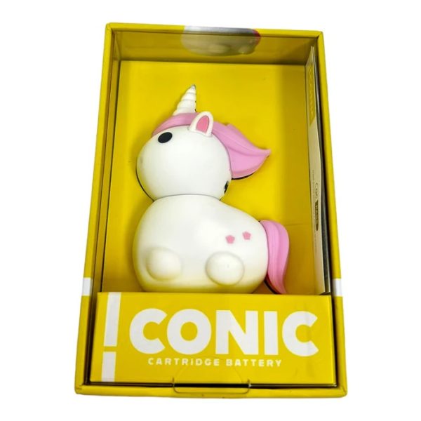 CONIC CARTRIDGE BATTERY - UNICORN PINK