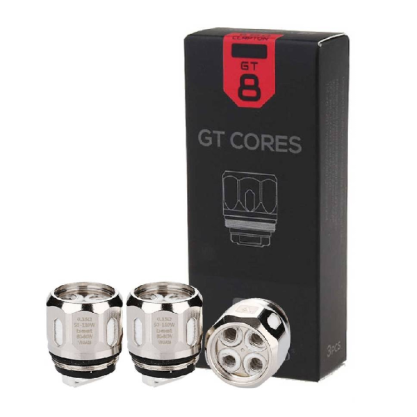 VAPORESSO GT CORES COILS 3PCS - GT 8 0.15 OHMS