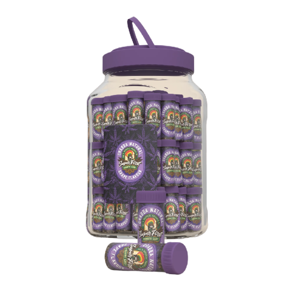 SUPER FIRST GRABBA INDIVIDUAL JAR OF 50 - GRAPE