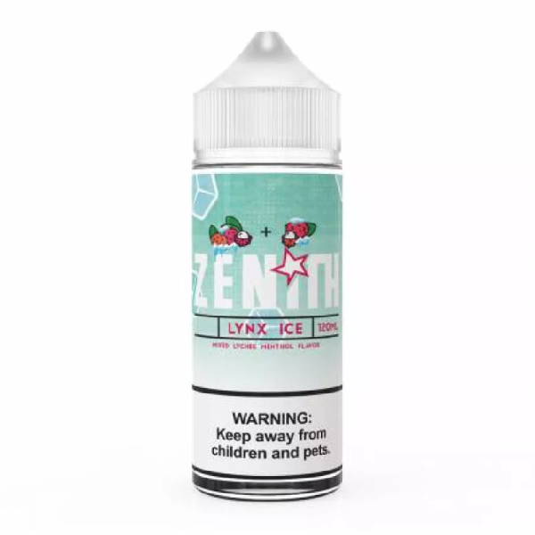 ZENITH 120ML 0MG - LYNX ICE