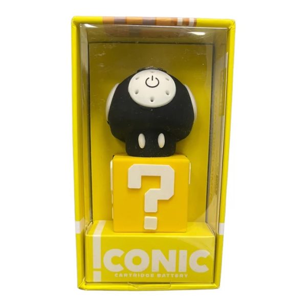CONIC CARTRIDGE BATTERY - MUSHROOM BLACK