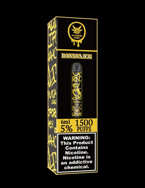 CALIFORNIA HONEY 1500 BOX OF 10 - BANANA ICE