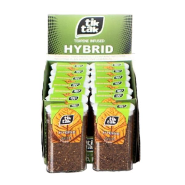 TIK TAK TERPENE INFUSED GRABBA BOX OF 12 - HYBRID