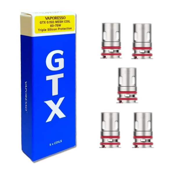VAPORESSO GTX-2 COIL 5PCS - 0.15 OHMS MESH