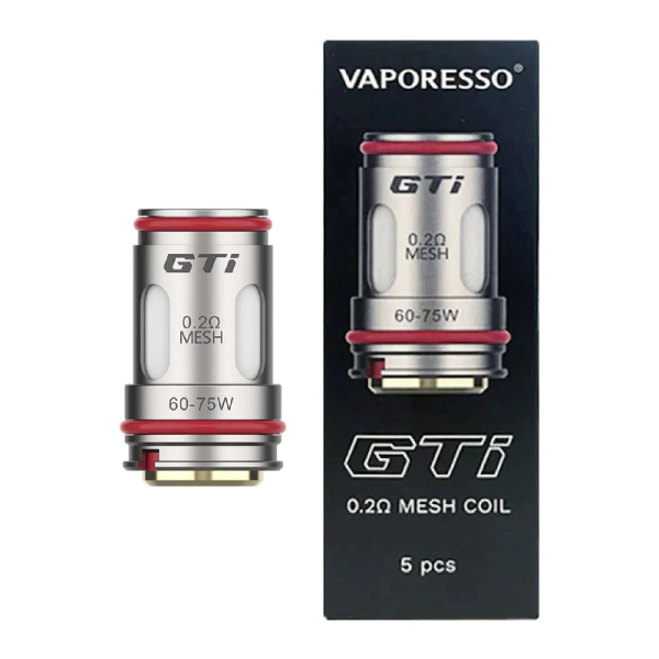 VAPORESSO GTI COIL 5PCS - 0.20 OHMS MESH