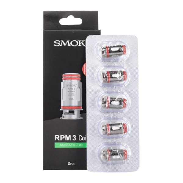 SMOK RPM 3 COIL 5PCS - MESHED 0.23 OHMS