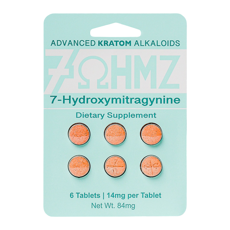 7 OHMZ ADVANCED KRATOM ALKALOID TABLETS