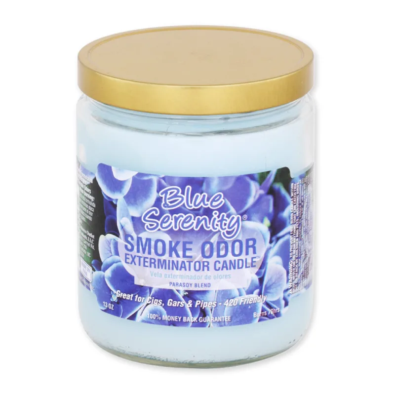 SMOKE ODOR EXTERMINATOR CANDLE 13OZ - BLUE SERENITY