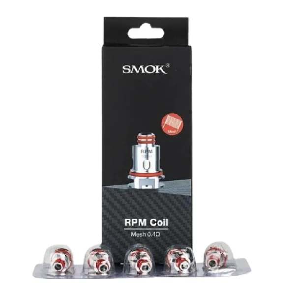 SMOK RPM COIL 5PCS - MESH 0.40 OHMS