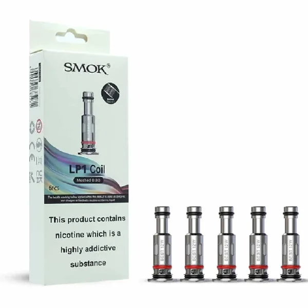 SMOK LP1 COIL 5PCS - MESHED 0.80 OHMS