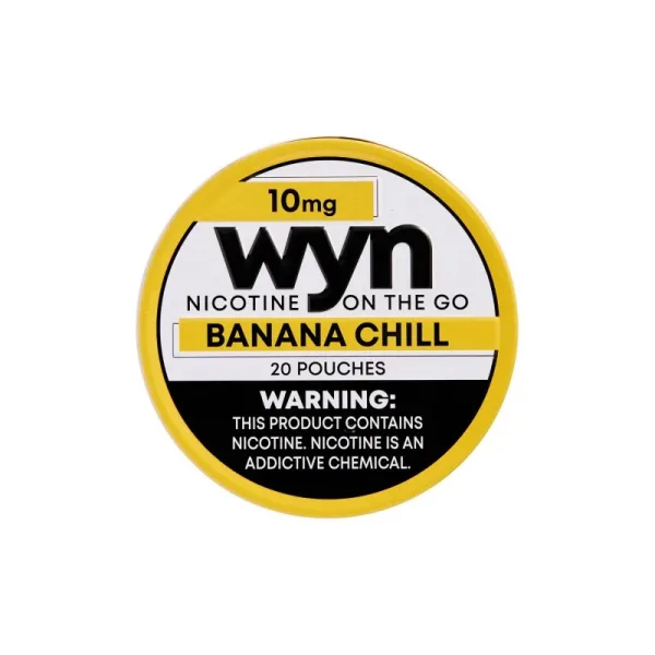 WYN NICOTINE POUCHES ROLLS OF 5 - BANANA CHILL 10MG