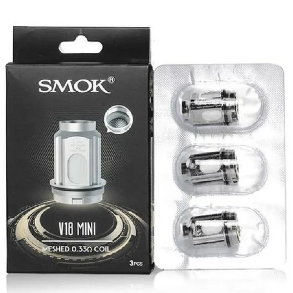 SMOK TFV18 MINI 3PCS - MESHED 0.33 OHMS