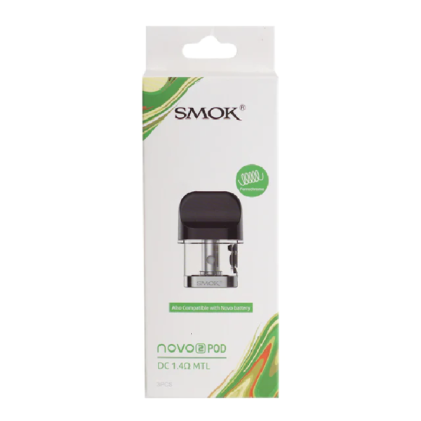 SMOK NOVO 2 PODS 3PCS - DC 1.4 OHMSMTL
