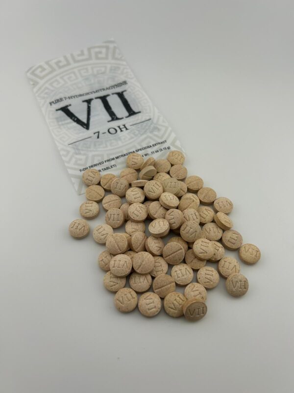 VII PURE 7-HYDROXYMITRAGYNINE TABLET 15MG 25CT - CLASSIC LEMON