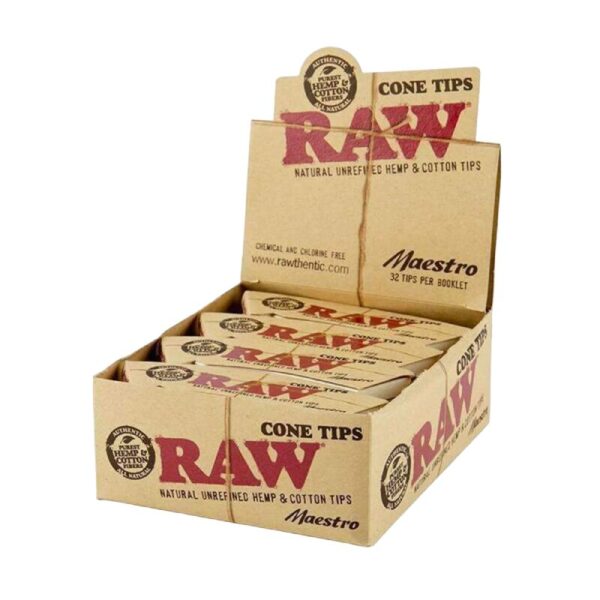 RAW MAESTRO CONE TIPS BOX OF 24