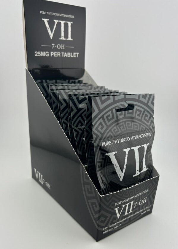 VII PURE 7-HYDROXYMITRAGYNINE TABLET 25MG 25CT - RASPBERRY