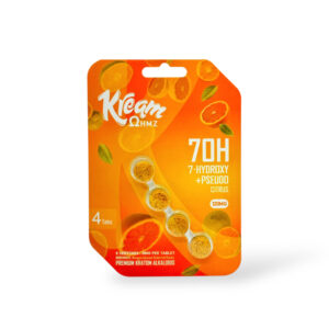 KREAM OHMZ 7-HYDROXY+PSEUDO TABLETS 30MG 4CT - CITRUS BOX OF 10