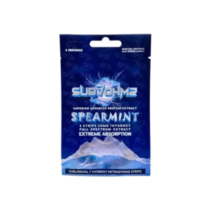 SUB 7OHMZ 7-HYDROXYMITRAGYNINE FULL SPECTRUM EXTRACT SUBLINGUAL STRIPS 20MG 3CT - SPEARMINT BOX OF 20
