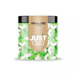 JUST CBD GUMMIES 750MG - APPLE RINGS