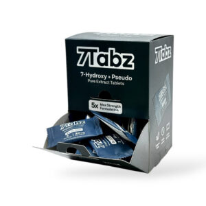 7TABZ 7-HYDROXYMITRAGYNINE+PSEUDO KRATOM EXTRACT TABLETS 20MG 1CT - UNFLAVORED BOX OF 40