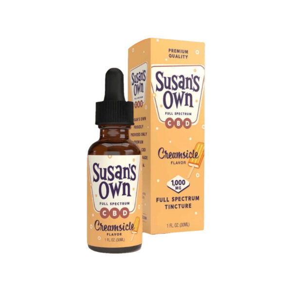 SUSAN'S OWN FULL SPECTRUM CBD TINCTURE - 1000MG CREAMSICLE